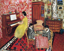 Load image into Gallery viewer, Paint by numbers kit for adults Pianist and Checker Players - Matisse Figured'Art UK