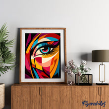 Load image into Gallery viewer, Bold Abstract Eye