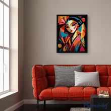 Load image into Gallery viewer, Bold Abstract Geisha