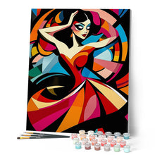 Load image into Gallery viewer, Bold Abstract Dancer