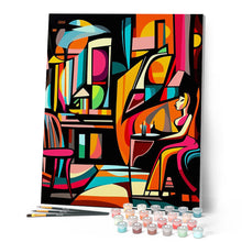 Load image into Gallery viewer, Bold Abstract Café