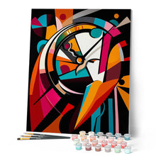 Load image into Gallery viewer, Bold Abstract Time Wheel