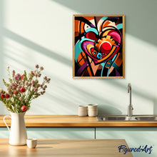 Load image into Gallery viewer, Bold Abstract Heart Gears