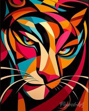 Load image into Gallery viewer, Paint by numbers kit for adults Bold Abstract Tiger 2 Figured'Art UK