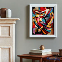 Load image into Gallery viewer, Bold Abstract Night Owl