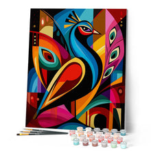 Load image into Gallery viewer, Bold Abstract Peacock 2