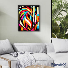 Load image into Gallery viewer, Bold Abstract Rooster