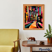 Load image into Gallery viewer, Bold Abstract Urban Street