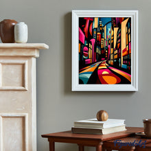 Load image into Gallery viewer, Bold Abstract Night City
