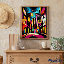 Load image into Gallery viewer, Bold Abstract Cityscape
