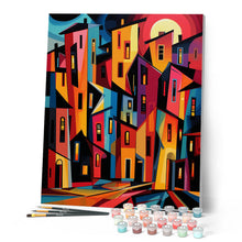 Load image into Gallery viewer, Bold Abstract Buildings