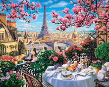 Load image into Gallery viewer, Paint by numbers kit for adults Spring Morning in Paris Figured'Art UK
