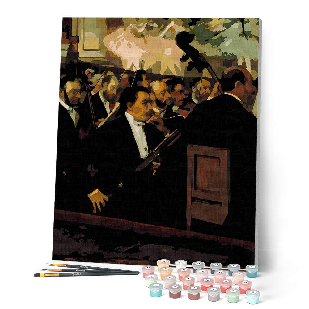 Paint by Numbers for adults UK - The Orchestra at the Opera - Degas ...