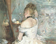 Load image into Gallery viewer, Paint by numbers kit for adults Woman at Her Toilette - Berthe Morisot Figured'Art UK