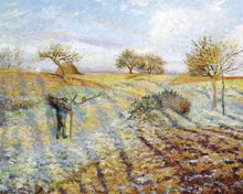 Load image into Gallery viewer, Paint by numbers kit for adults White Frost - Pissarro Figured'Art UK