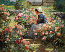 Load image into Gallery viewer, Paint by numbers kit for adults Flower Garden - Abbott Fuller Graves Figured'Art UK