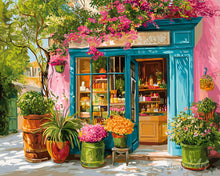 Load image into Gallery viewer, Paint by numbers kit for adults The Floral Market Figured'Art UK