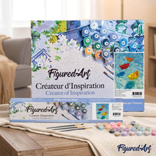 Load image into Gallery viewer, Origami Boats on Blue