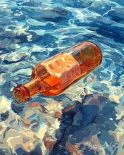 Load image into Gallery viewer, Paint by numbers kit for adults Message in a Bottle Figured'Art UK