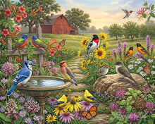 Load image into Gallery viewer, Paint by numbers kit for adults Garden of Songbirds Figured'Art UK