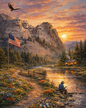 Load image into Gallery viewer, Paint by numbers kit for adults American Landscape Figured'Art UK