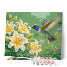 Load image into Gallery viewer, Hummingbird in Bloom