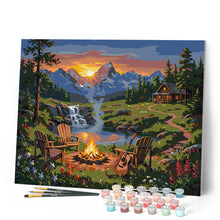 Load image into Gallery viewer, Mountain Campfire Escape