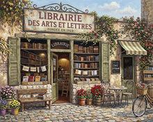 Load image into Gallery viewer, Paint by numbers kit for adults Antique Library Corner Figured'Art UK