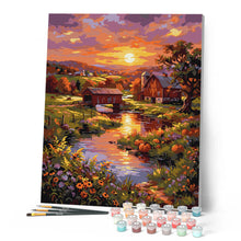 Load image into Gallery viewer, Sunset Farm Valley