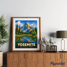 Load image into Gallery viewer, Yosemite National Park, Half Dome - California
