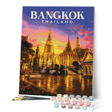 Load image into Gallery viewer, Travel Poster Bangkok, Temple of the Emerald Buddha