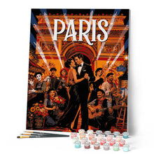 Load image into Gallery viewer, Travel Poster Paris, Cabaret Show