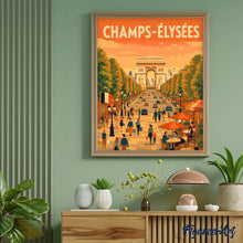 Load image into Gallery viewer, Travel Poster Champs-Élysées