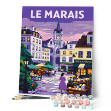 Load image into Gallery viewer, Travel Poster Le Marais