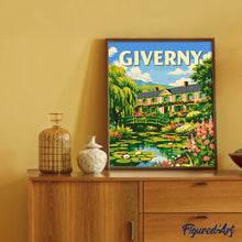 Load image into Gallery viewer, Travel Poster Giverny