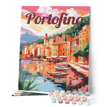 Load image into Gallery viewer, Travel Poster Portofino Harbor