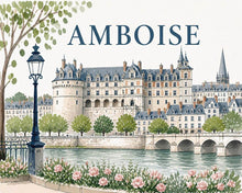 Load image into Gallery viewer, Paint by numbers kit for adults Amboise Castle Figured'Art UK