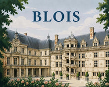 Load image into Gallery viewer, Paint by numbers kit for adults Blois Castle Figured'Art UK