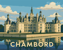 Load image into Gallery viewer, Paint by numbers kit for adults Chambord Castle Figured'Art UK