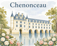 Load image into Gallery viewer, Paint by numbers kit for adults Chenonceau Castle Figured'Art UK