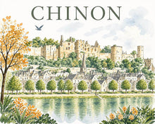 Load image into Gallery viewer, Paint by numbers kit for adults Chinon Castle Figured'Art UK