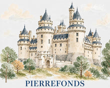 Load image into Gallery viewer, Paint by numbers kit for adults Pierrefonds Castle Figured'Art UK