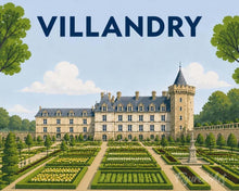 Load image into Gallery viewer, Paint by numbers kit for adults Villandry Castle Figured'Art UK