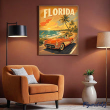Load image into Gallery viewer, Florida Vintage Poster