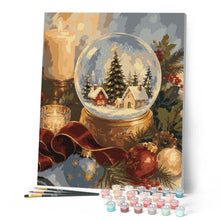 Load image into Gallery viewer, Christmas Snow Globe