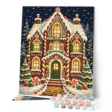 Load image into Gallery viewer, Gingerbread Christmas House