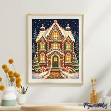 Load image into Gallery viewer, Gingerbread Christmas House