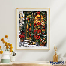 Load image into Gallery viewer, Christmas Flower Shop