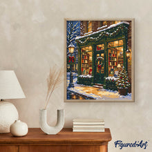 Load image into Gallery viewer, Christmas Bookstore