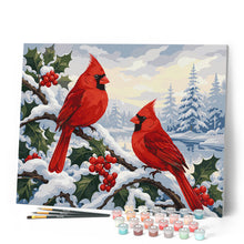 Load image into Gallery viewer, Winter Cardinals 1